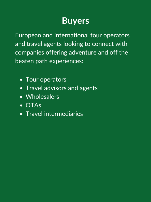 Adventure Europe 2024 buyers