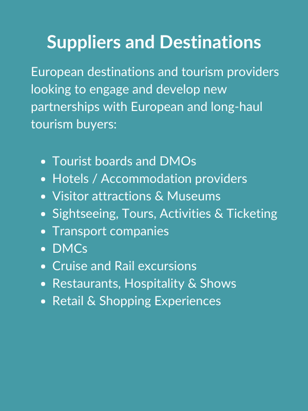 Destinations Exchange Europe Suppliers